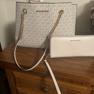 Michael Kors purse, and wallet